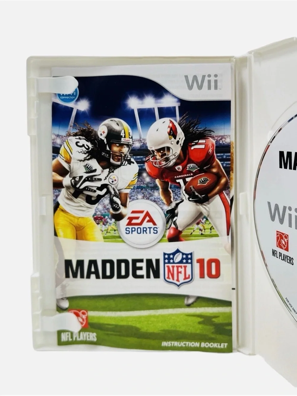 Madden NFL 10 - Nintendo Wii CIB Instruction Booklet Game Disk Working